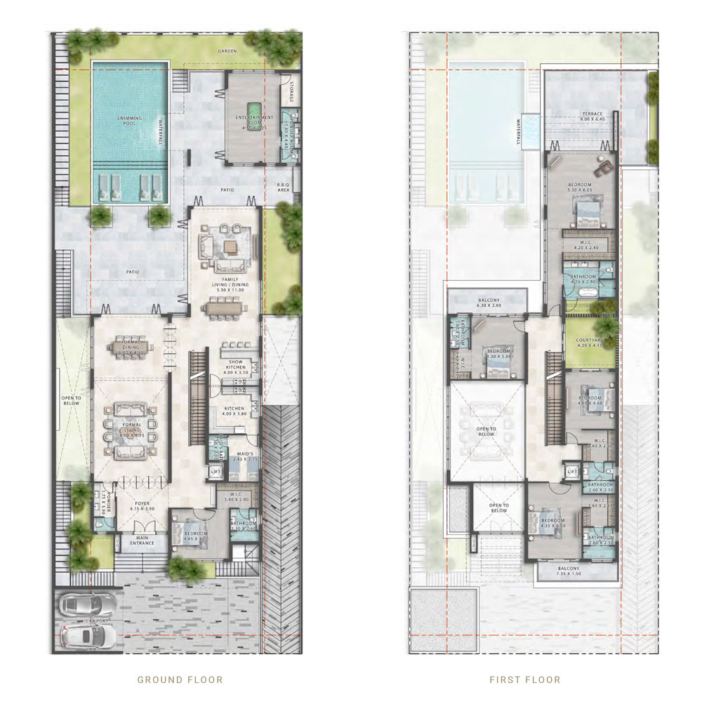 Cavalli Estate Mension and Villas - Floor Plan